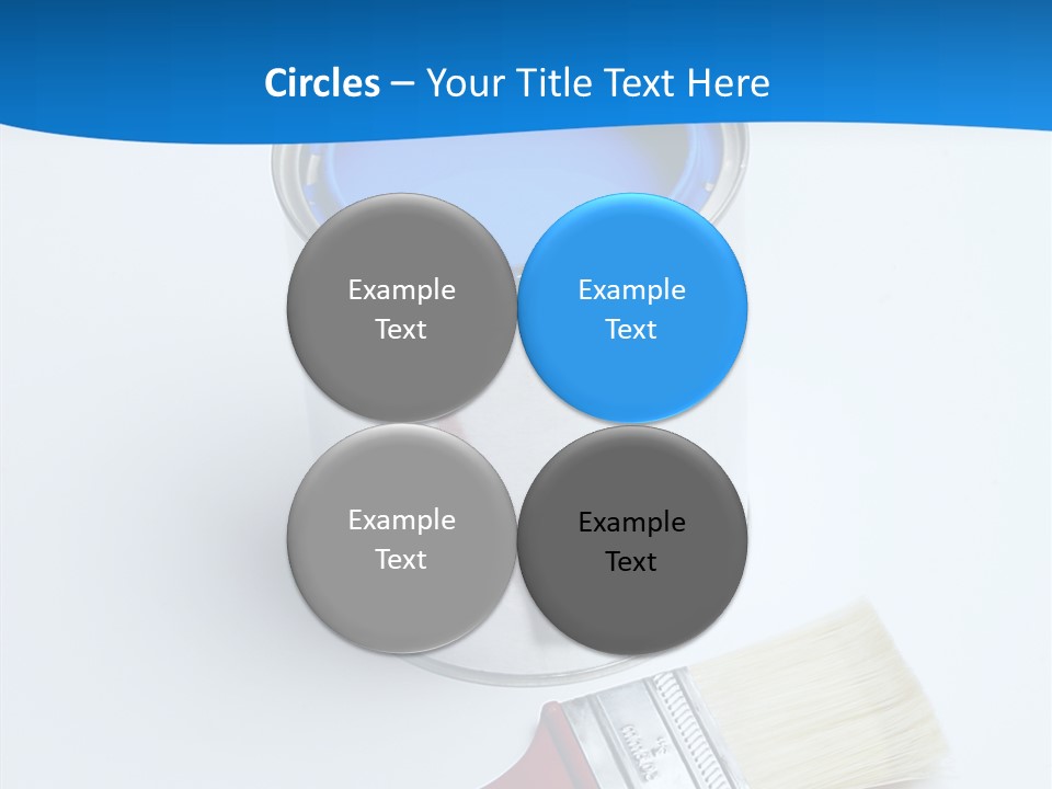 Design Blue Remolding PowerPoint Template
