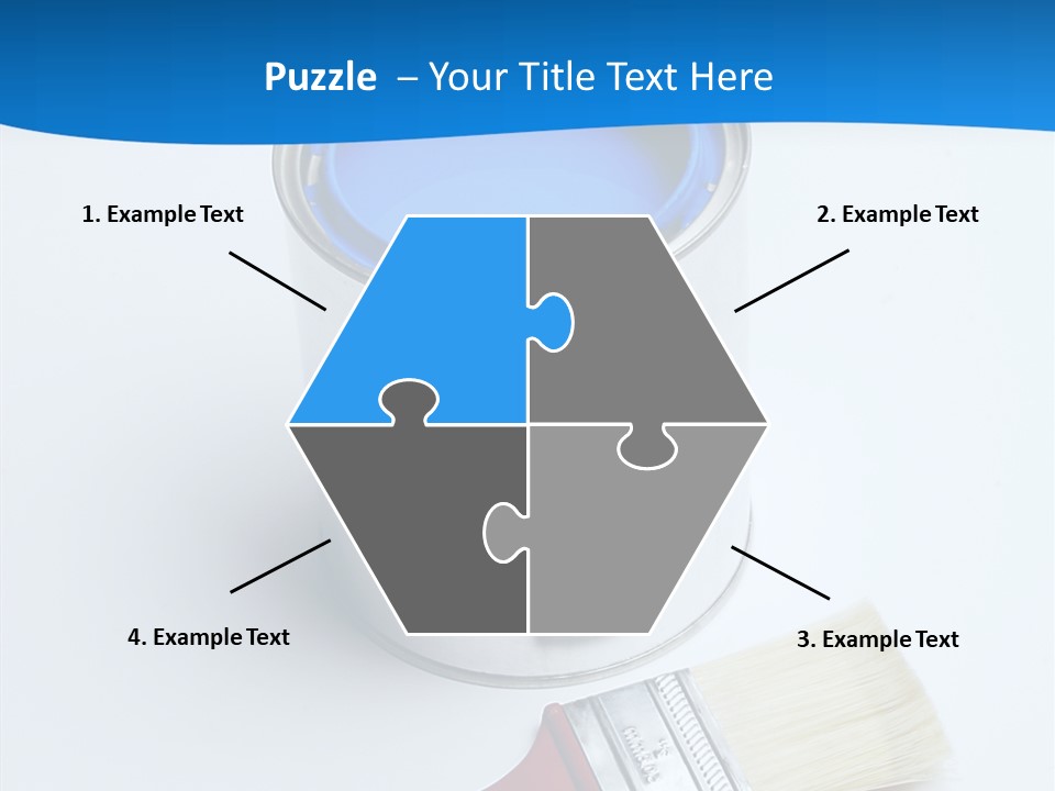 Design Blue Remolding PowerPoint Template