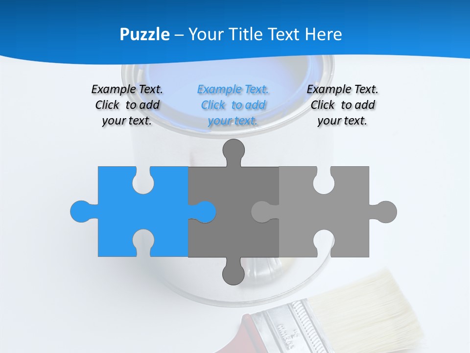 Design Blue Remolding PowerPoint Template