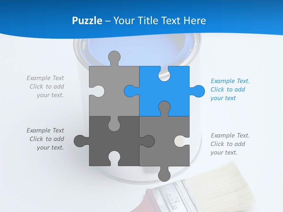 Design Blue Remolding PowerPoint Template