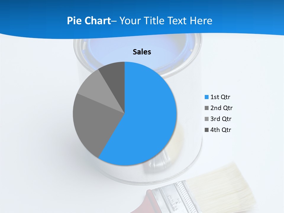 Design Blue Remolding PowerPoint Template
