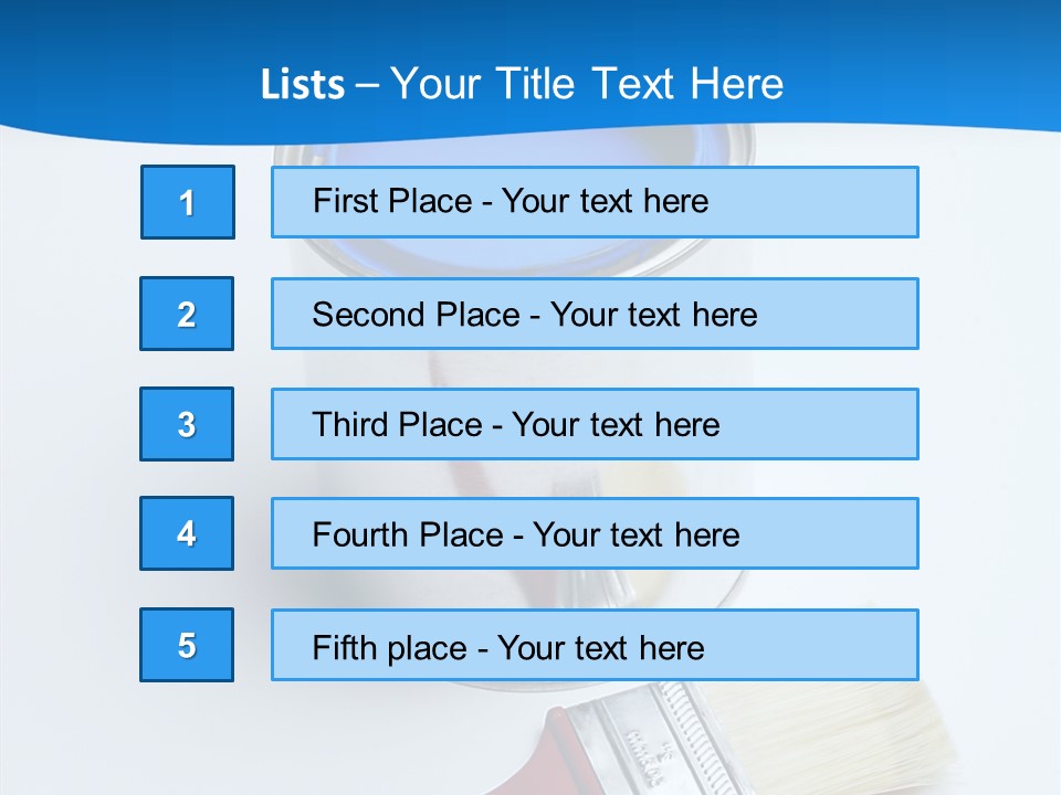 Design Blue Remolding PowerPoint Template