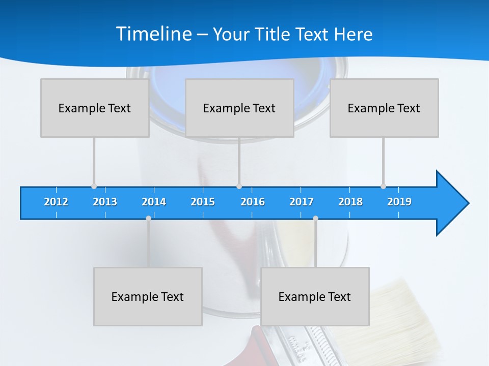 Design Blue Remolding PowerPoint Template