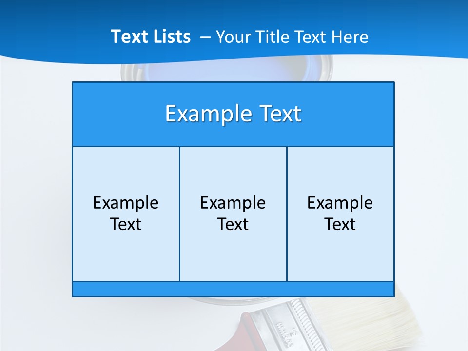 Design Blue Remolding PowerPoint Template