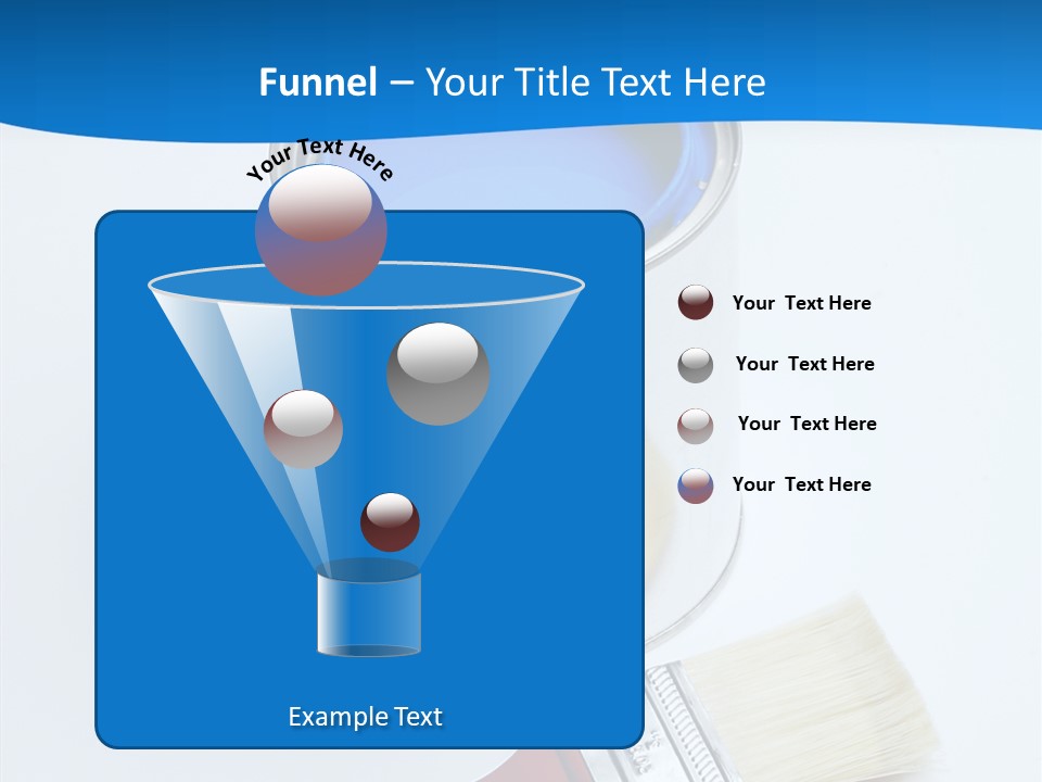 Design Blue Remolding PowerPoint Template