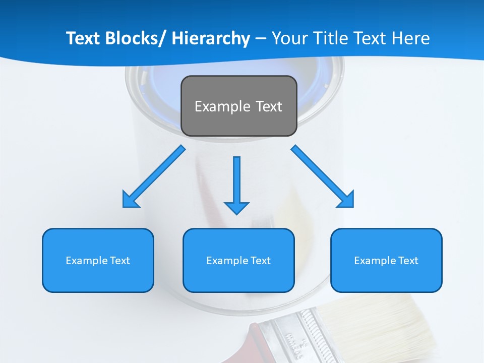 Design Blue Remolding PowerPoint Template
