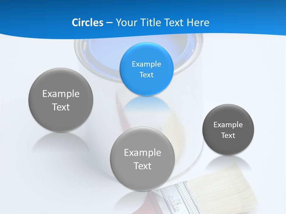 Design Blue Remolding PowerPoint Template