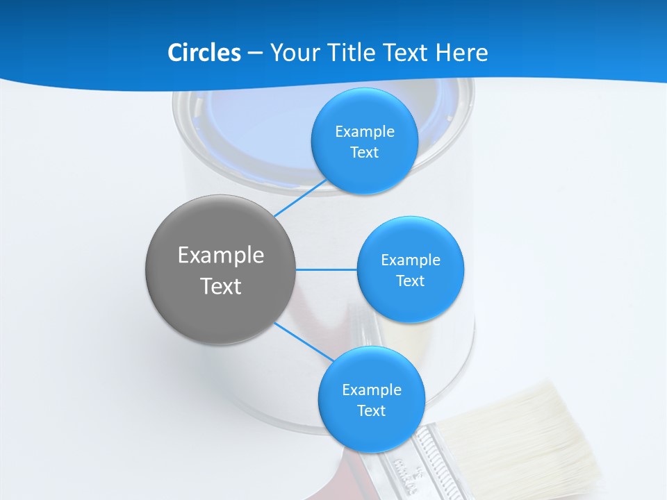 Design Blue Remolding PowerPoint Template
