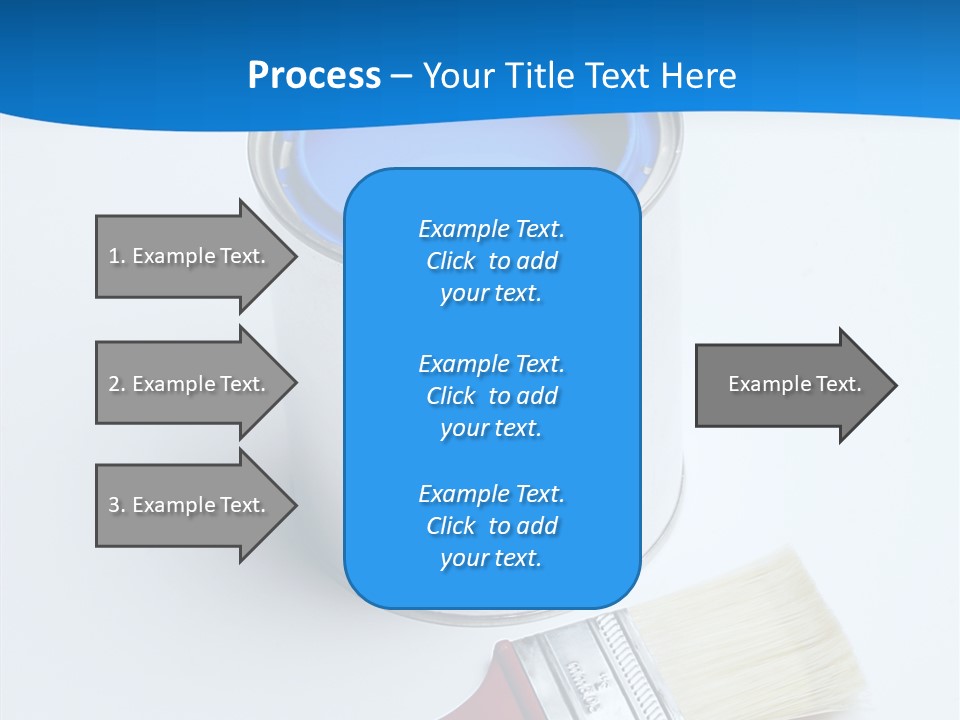 Design Blue Remolding PowerPoint Template