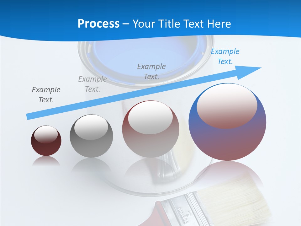 Design Blue Remolding PowerPoint Template