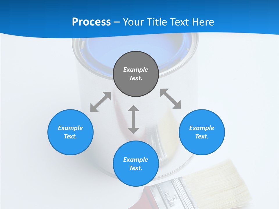 Design Blue Remolding PowerPoint Template