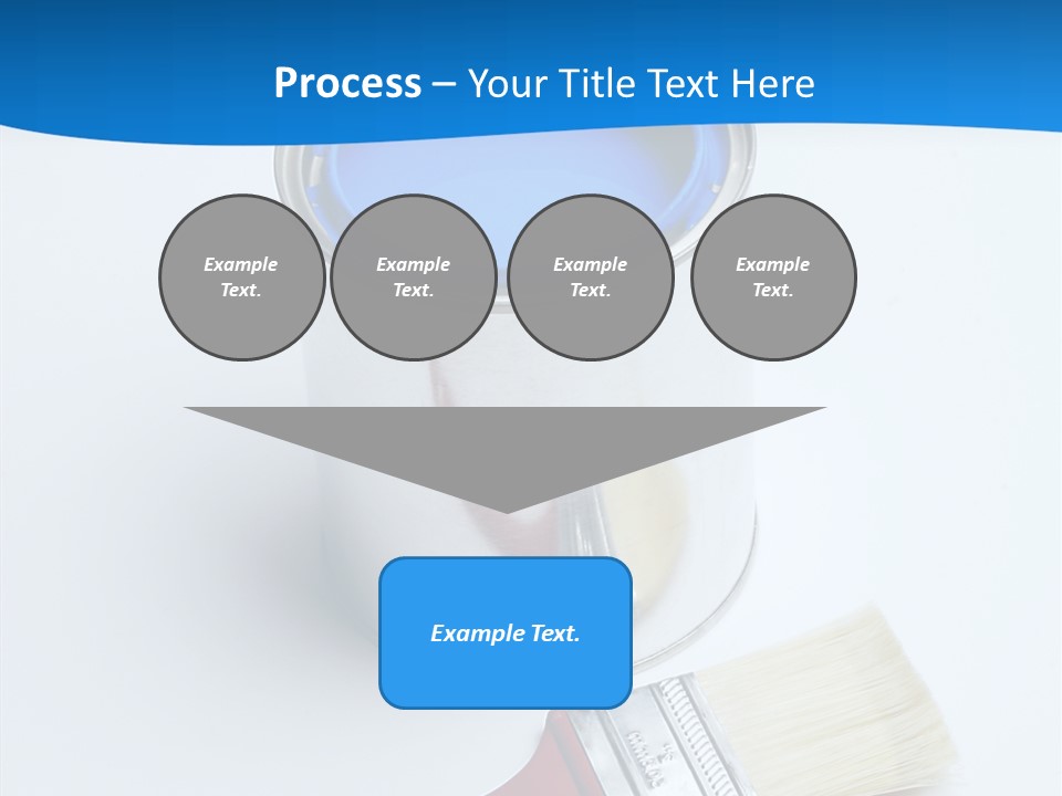 Design Blue Remolding PowerPoint Template