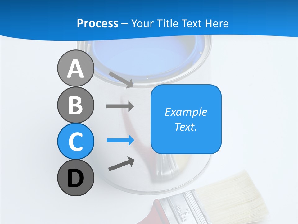 Design Blue Remolding PowerPoint Template