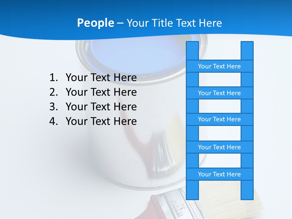 Design Blue Remolding PowerPoint Template