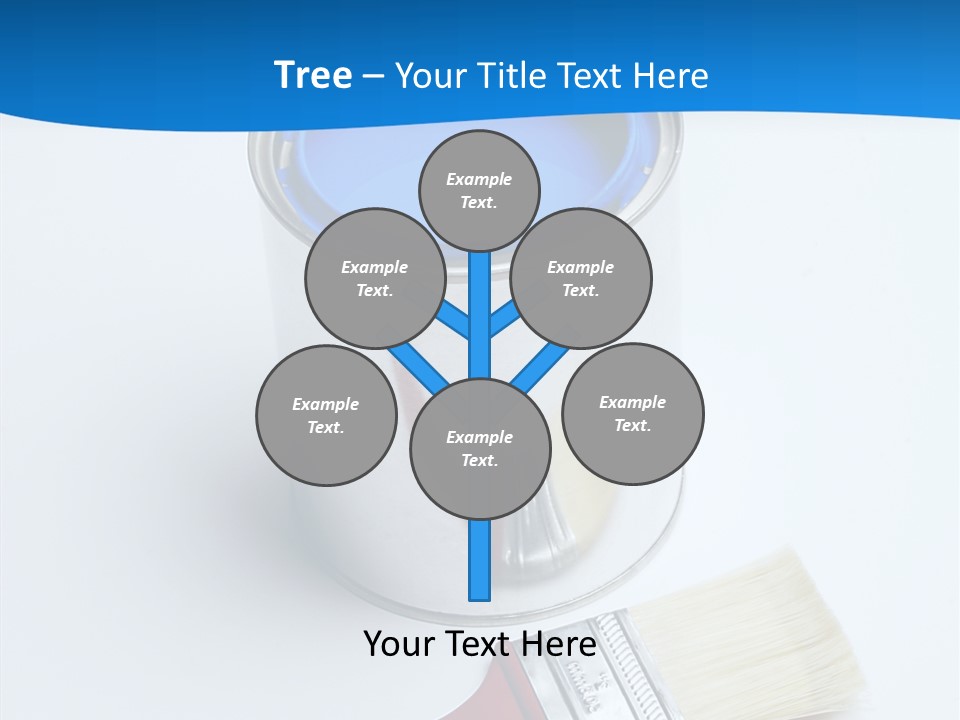 Design Blue Remolding PowerPoint Template