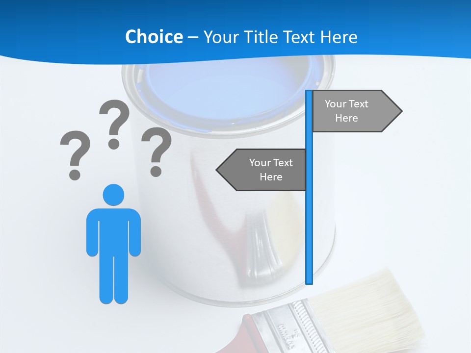 Design Blue Remolding PowerPoint Template