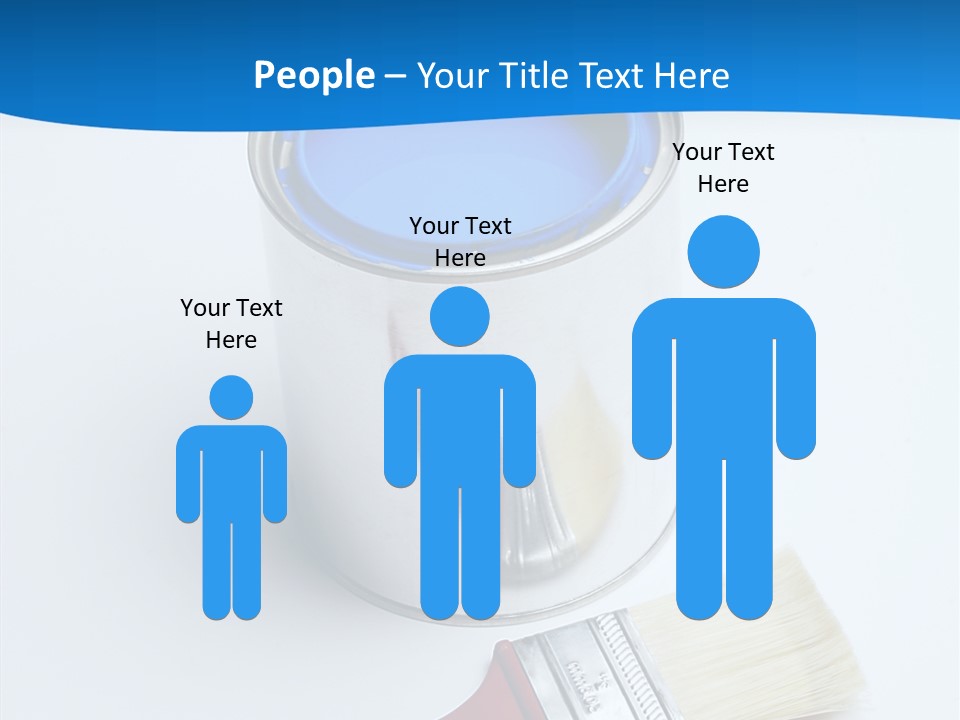 Design Blue Remolding PowerPoint Template