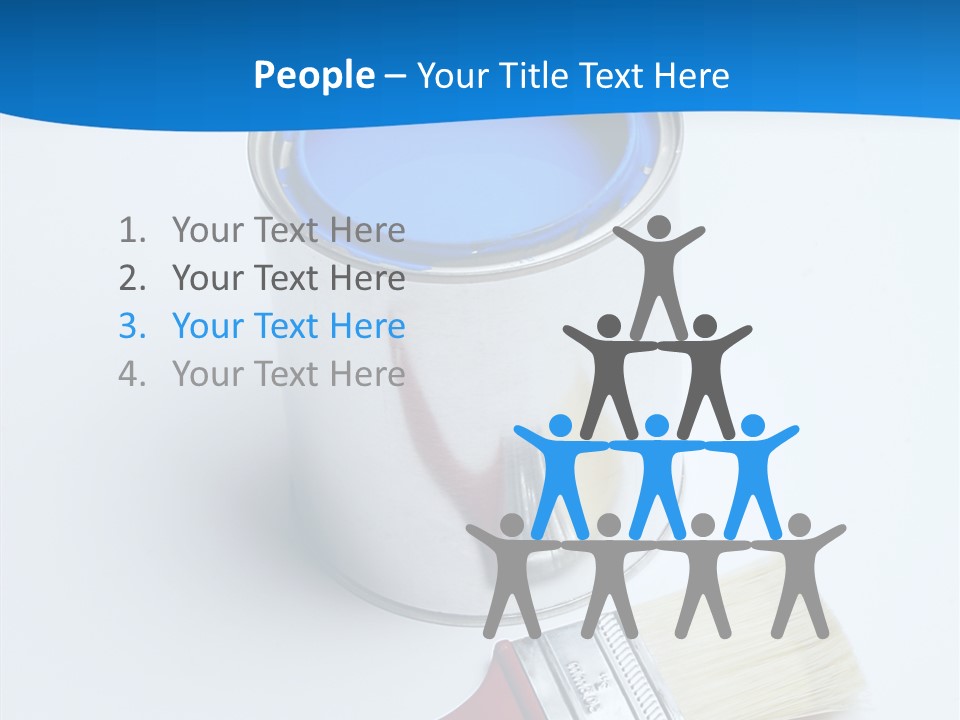 Design Blue Remolding PowerPoint Template