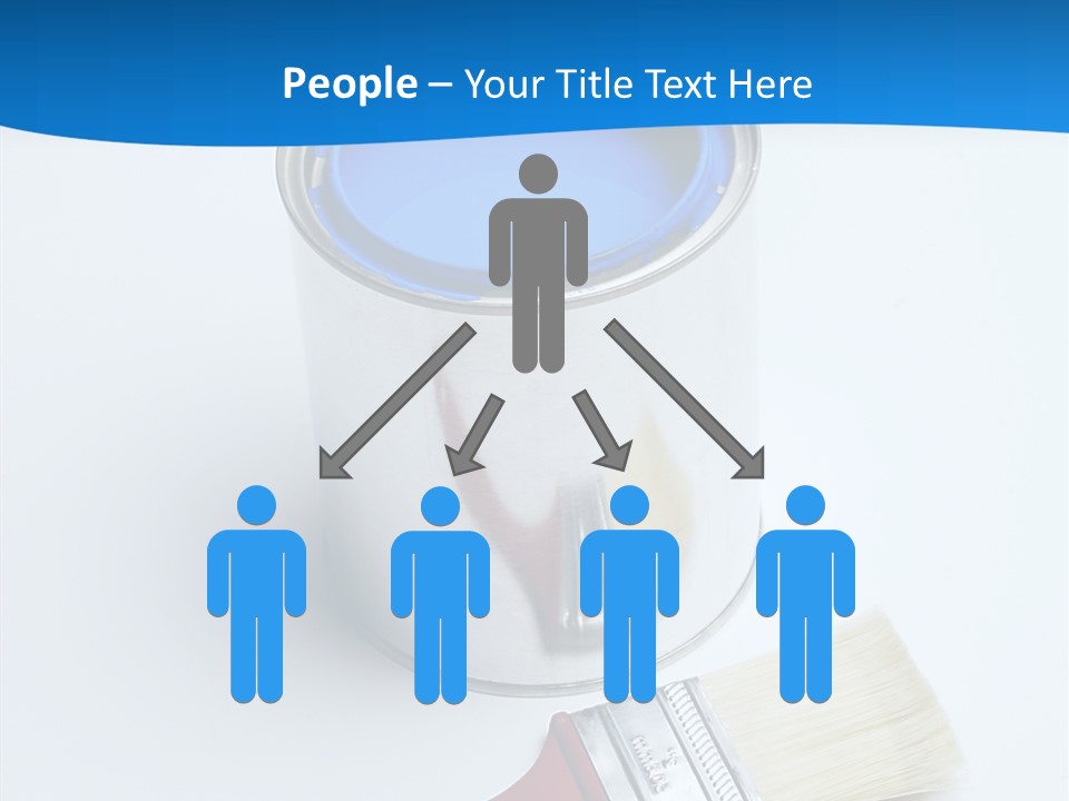 Design Blue Remolding PowerPoint Template