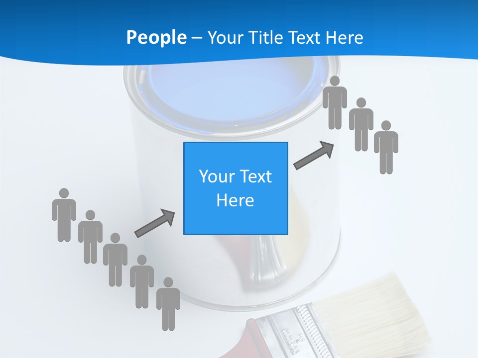 Design Blue Remolding PowerPoint Template