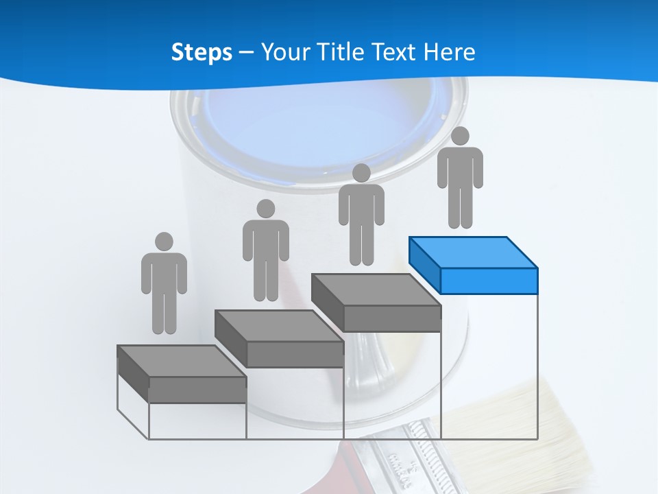 Design Blue Remolding PowerPoint Template