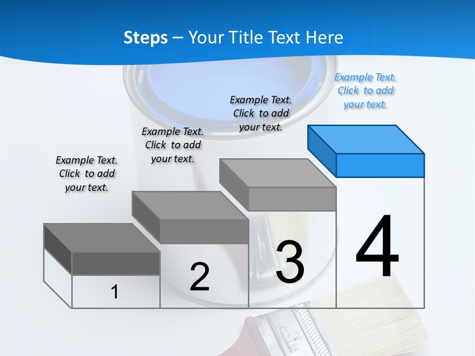 Design Blue Remolding PowerPoint Template