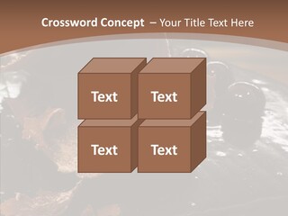 Chocolate Counter Flour PowerPoint Template