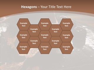 Chocolate Counter Flour PowerPoint Template