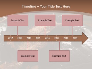 Chocolate Counter Flour PowerPoint Template