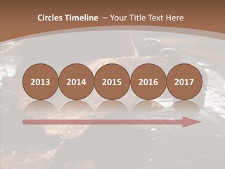 Chocolate Counter Flour PowerPoint Template