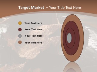 Chocolate Counter Flour PowerPoint Template