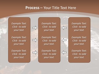 Chocolate Counter Flour PowerPoint Template