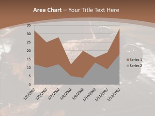 Chocolate Counter Flour PowerPoint Template