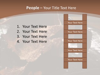 Chocolate Counter Flour PowerPoint Template