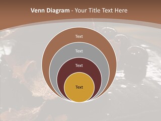 Chocolate Counter Flour PowerPoint Template