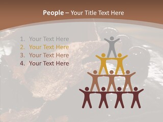 Chocolate Counter Flour PowerPoint Template