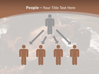 Chocolate Counter Flour PowerPoint Template