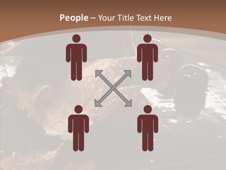 Chocolate Counter Flour PowerPoint Template