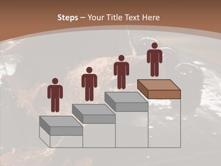 Chocolate Counter Flour PowerPoint Template