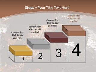 Chocolate Counter Flour PowerPoint Template