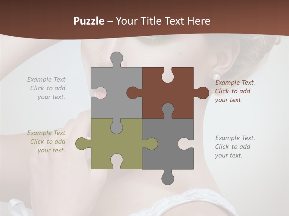 Pearls Wraith Bracelet PowerPoint Template