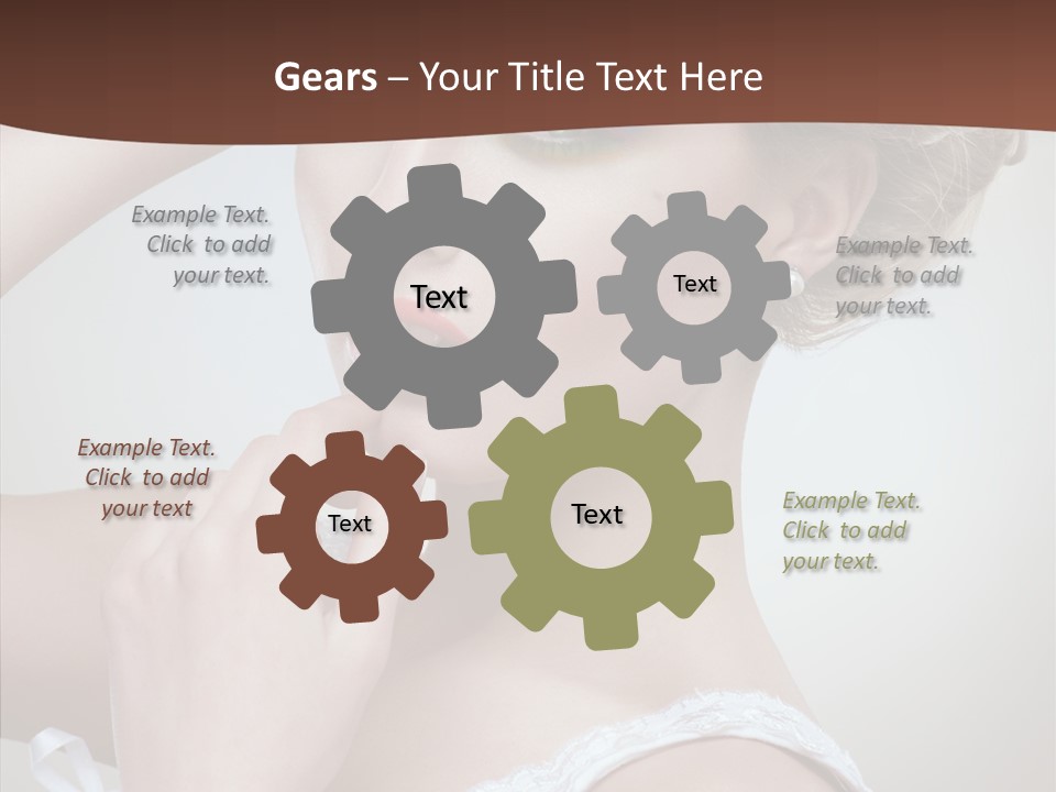 Pearls Wraith Bracelet PowerPoint Template