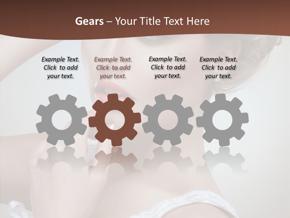 Pearls Wraith Bracelet PowerPoint Template