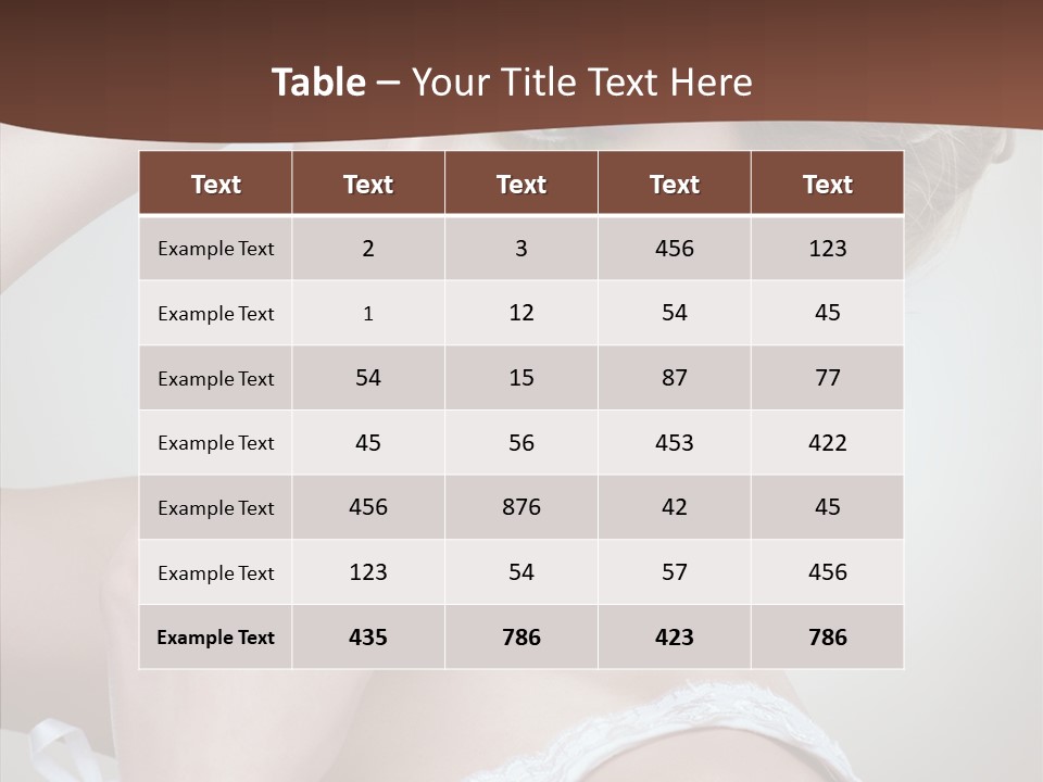 Pearls Wraith Bracelet PowerPoint Template