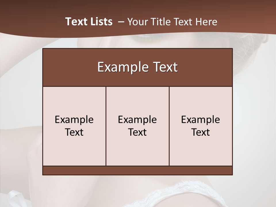 Pearls Wraith Bracelet PowerPoint Template