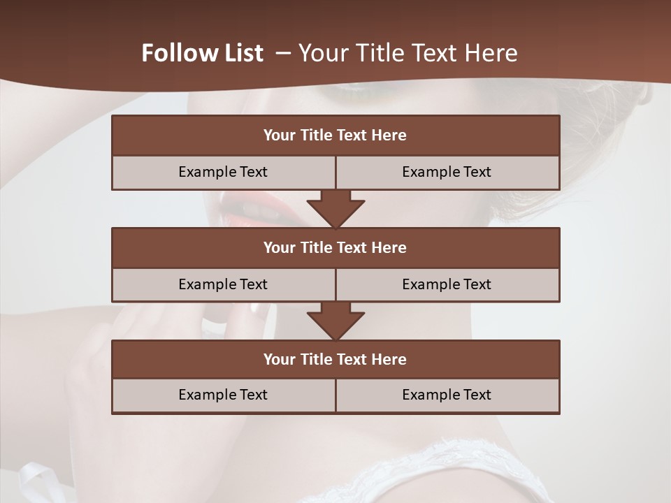 Pearls Wraith Bracelet PowerPoint Template