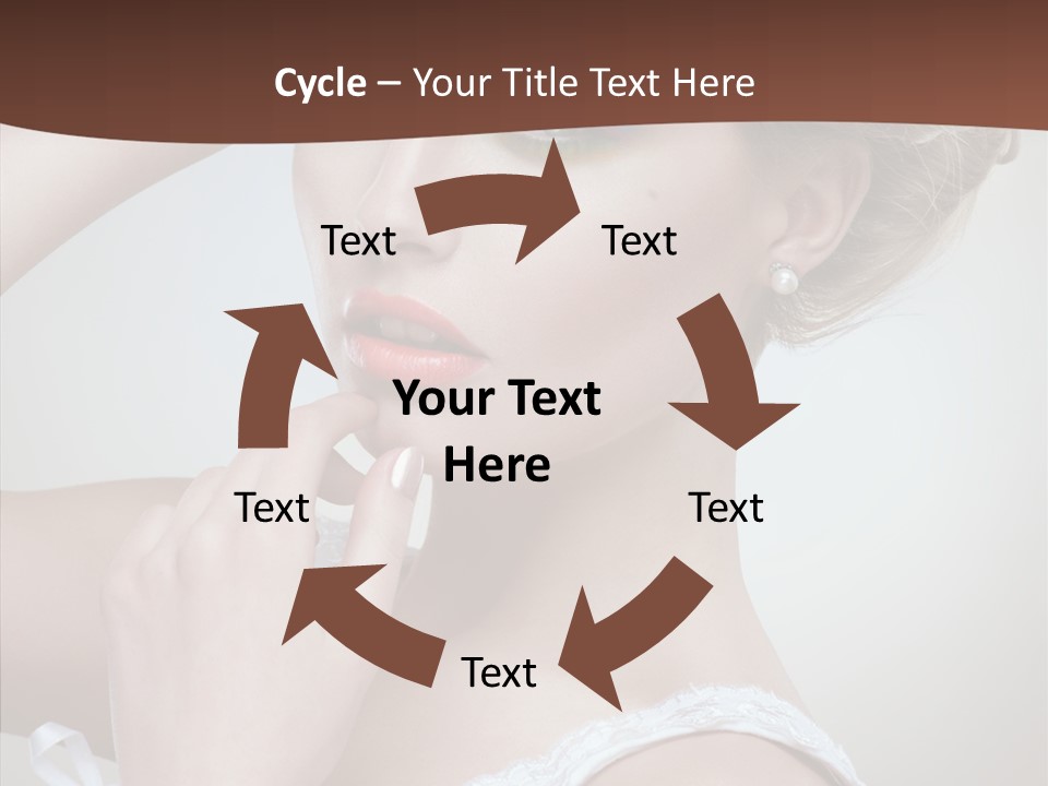 Pearls Wraith Bracelet PowerPoint Template