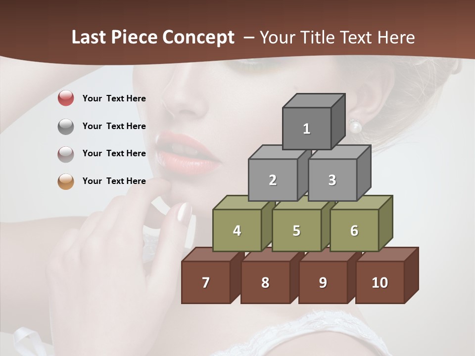 Pearls Wraith Bracelet PowerPoint Template