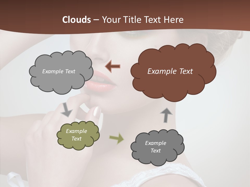 Pearls Wraith Bracelet PowerPoint Template