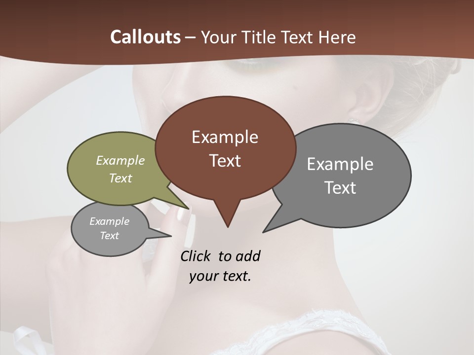 Pearls Wraith Bracelet PowerPoint Template